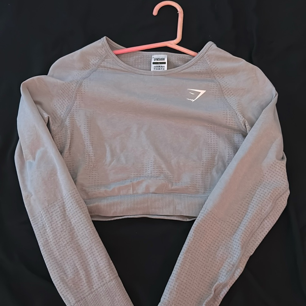 GYMSHARK LONG SLEEVE CROP